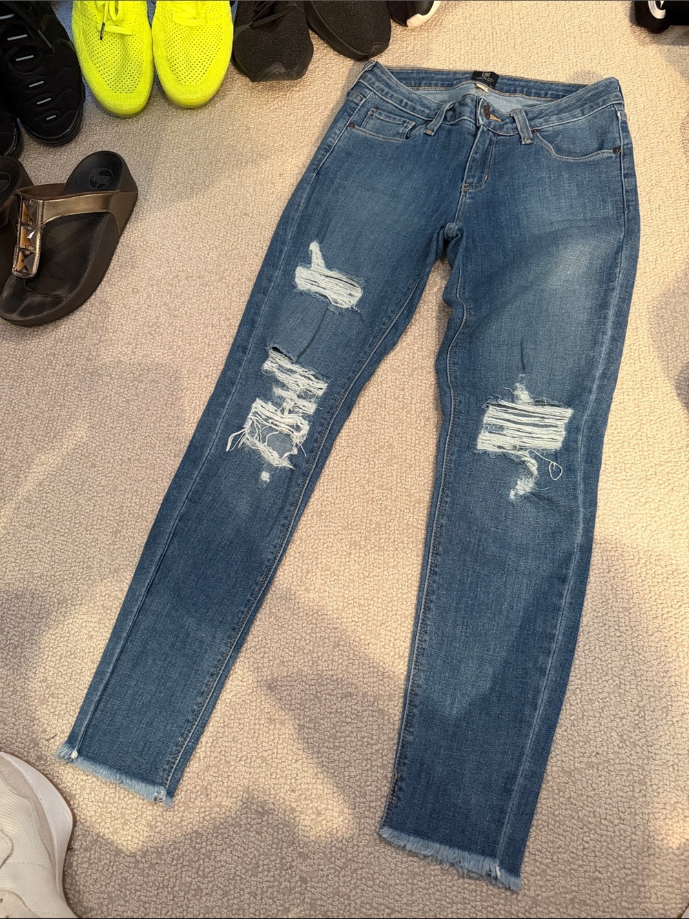 Size 27 Bundle Joe's Jeans and more Blue Distressed Skinny Jeans